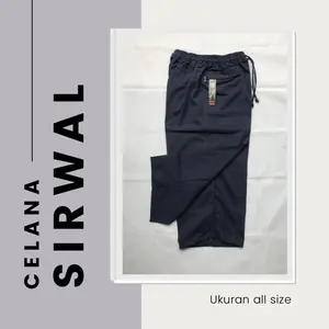 Celana Sirwal Sholat Pria  / Celana Cingkrang Premium / Celana Komprong Pria Terlaris Muslim