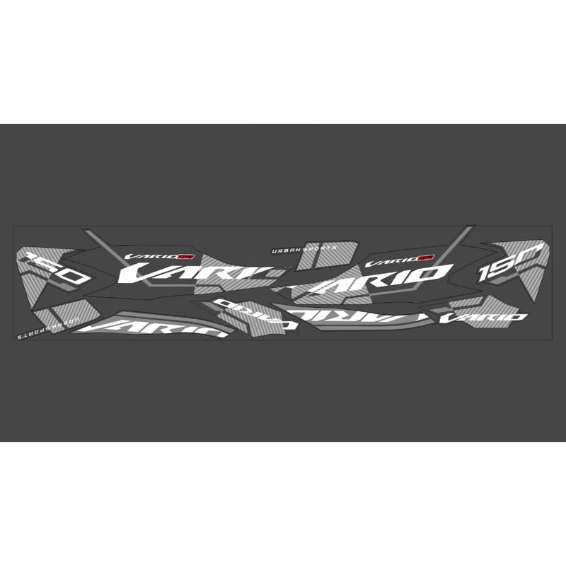 STRIPING TRANSPARAN GLOSSY/DOFF VARIO NEW GEN 1 125/150 MALAYSIA VERSION 2018-2021 Motorcycle 3