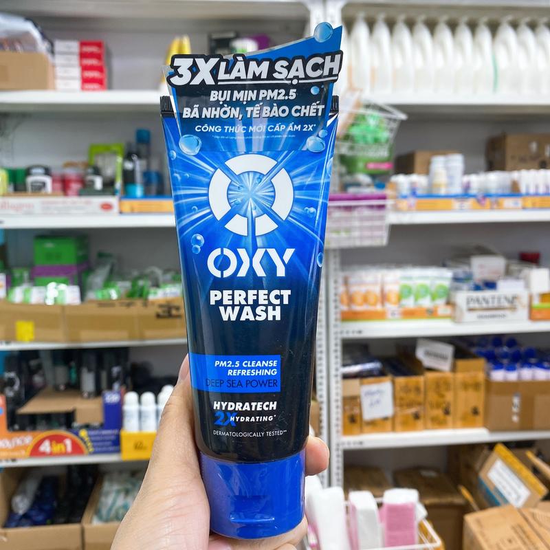 Sữa rửa mặt nam O‎X‎Y  SRM sạch sâu , mờ thâm, sạch mụn ,mát lạnh tẩy trang Skincare 1