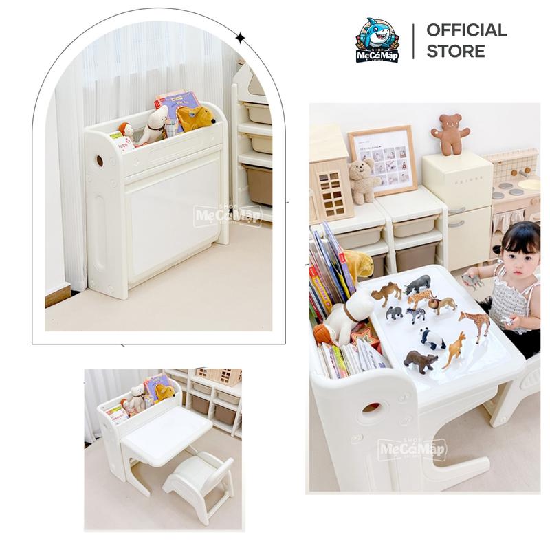 Product Introduction of Bộ Bàn Ghế Cho Bé Đa Năng Chính Hãng Pakey, Bàn Học Trẻ Em Gấp Gọn Dày Dặn, Nhựa Nguyên Sinh Siêu Bền 7