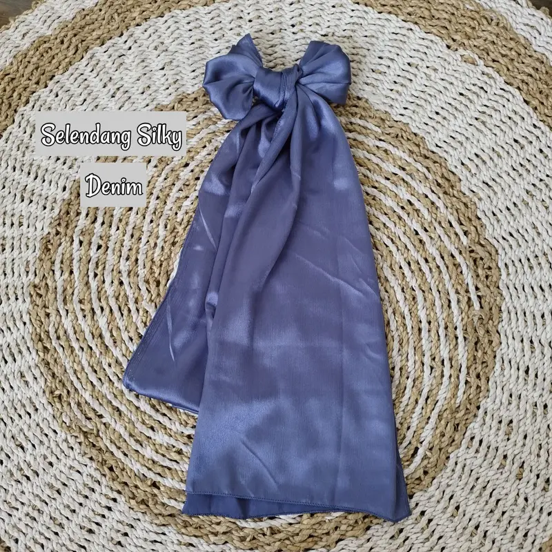 Selendang Silky Panjang Murah Bali Kain 3