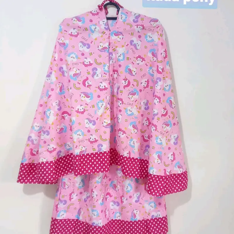 mukena anak karakter usia 6_10 tahun Katun Motif Muslim 3