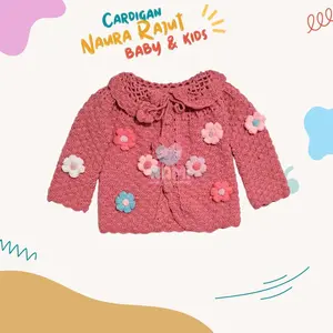 NAMI -  CARDIGAN RAJUT ANAK JAKET ANAK PAKAIAN ANAK PEREMPUAN CEWE NAURA STYLE PREMIUM