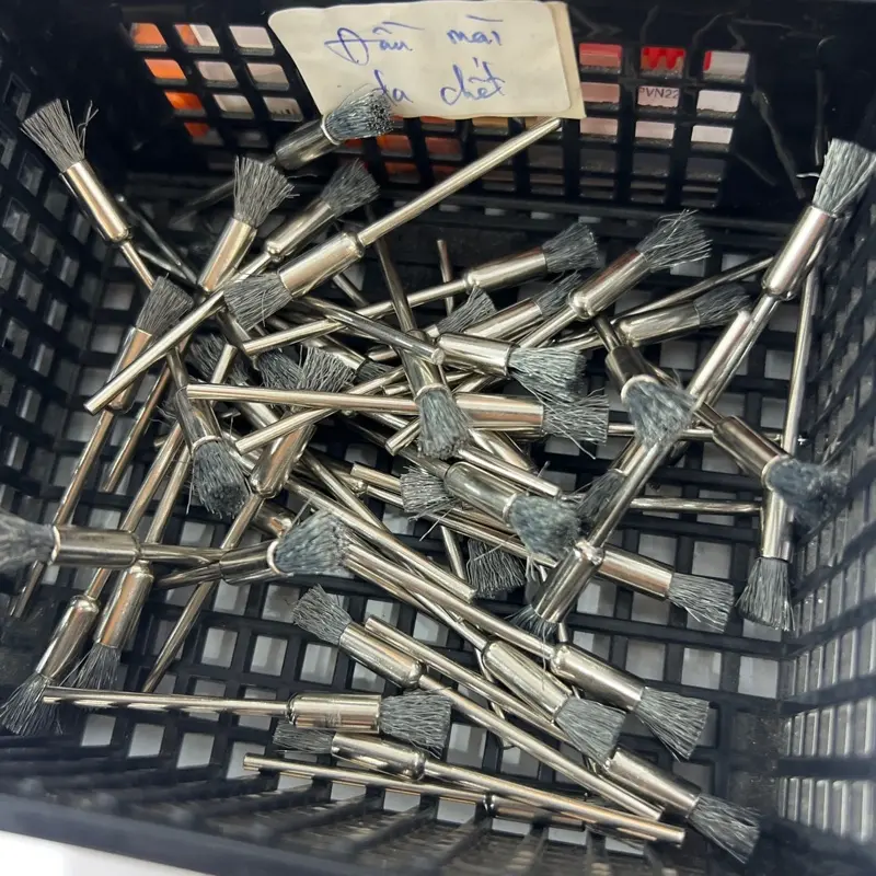 Chổi vệ sinh đầu mài cho máy mài công nghiệp