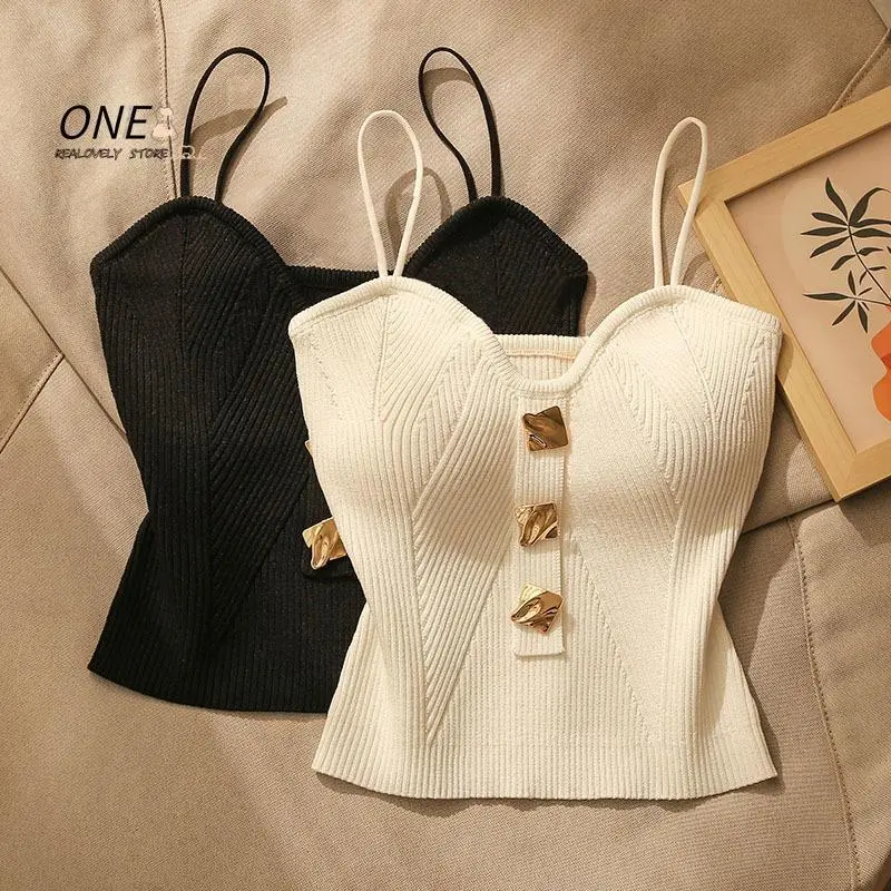 Trang Phục Mùa Hè Cho Nữ, Phong Cách Pháp, Dây Treo Đan Chéo, Áo Yếm Làm Đẹp, Mỏng Vừa Vặn, Đáy Cao Cấp, Áo Quây Top Women