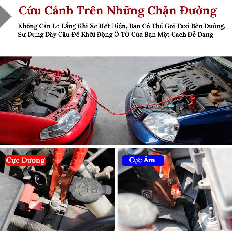 Product Introduction of Dây Câu Bình Ắc Quy Ô Tô  - Kích Điện Ắc Quy Cứu Hộ Ô Tô 1000A 7
