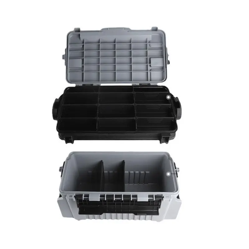 Tackle Box Pancing Kotak Peralatan Pancing Jigging Lure Box Fishing Box Mancing Serbaguna Besar Kecil Storage Box Pancing 8