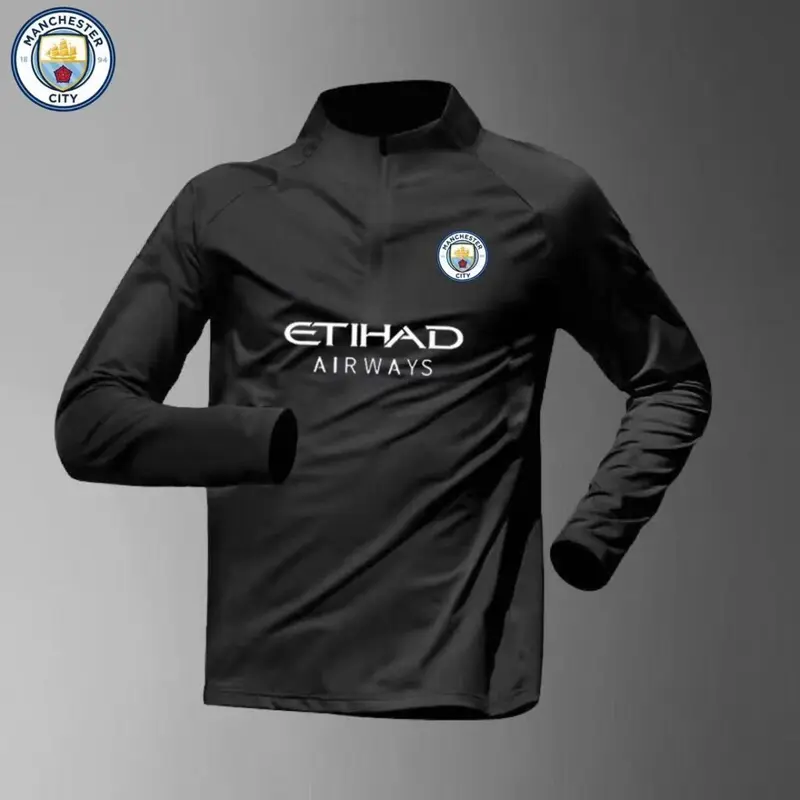 Trang Phục Tập Luyện Real Madrid, Dành Cho Nam, Lưới Và Thoáng Khí, Đồng Phục Bóng Đá, Áo Thể Thao Có Khóa Kéo, Nhanh Khô, Dài Tay, Madrid Cùng, Ngày Phát Hành: 2023 / 24 Top Sport 2
