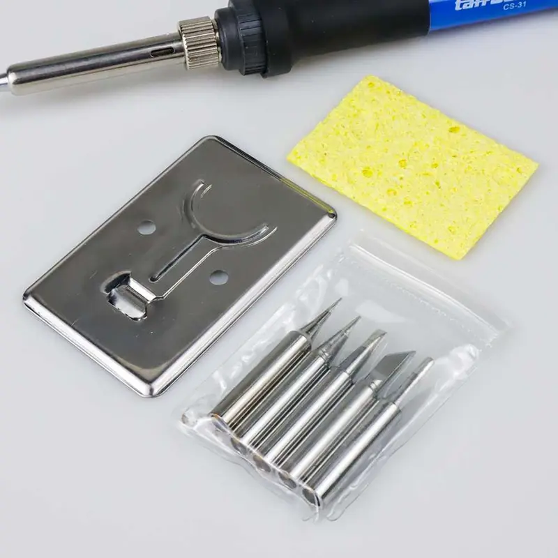 Alat Solder Adjustable Temperature Fast Heating 60W with 5 Tips - CS-31 3