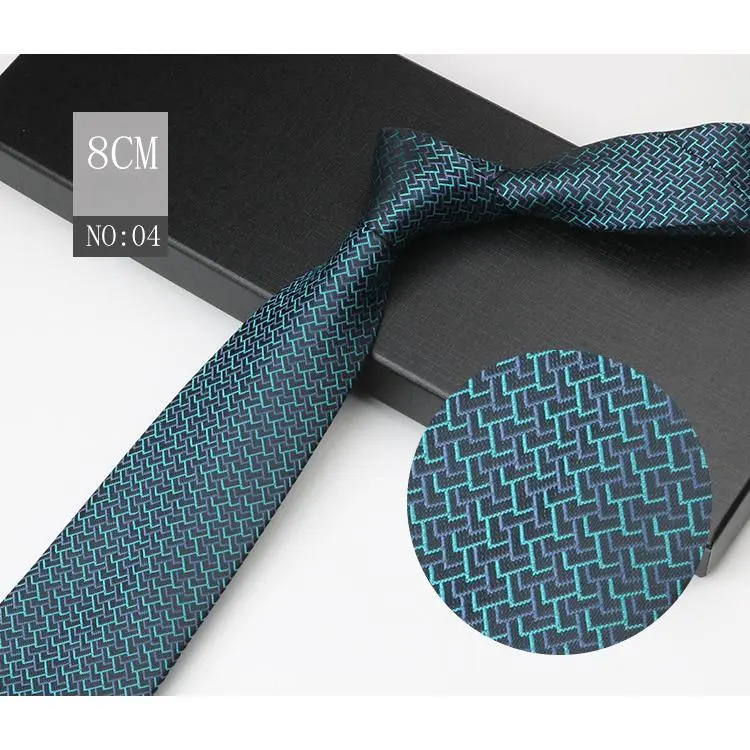 Cà Vạt Công Sở Thường Ngày Dành Cho Nam Giới, Thiết Kế Chấm Bi Sọc, Thích Hợp Cho Tiệc Cưới Và Trang Trọng, Mỏng Và Hẹp, Cà Vạt Cổ, Hàng Mới Về 8