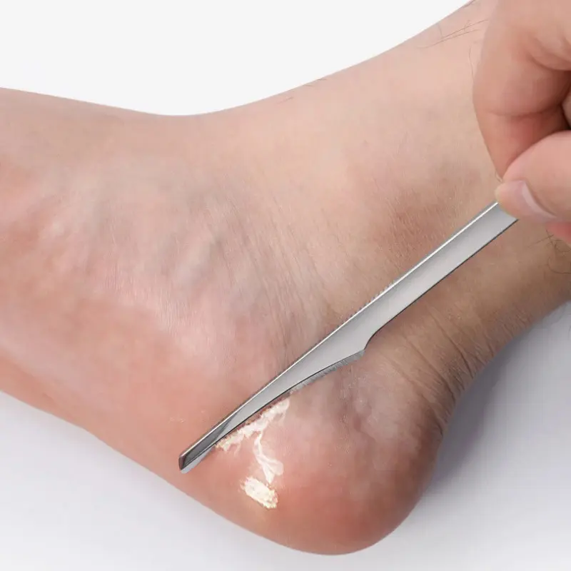 Manicure Pedicure Tools Toe Nail Shaver Feet Pedicure Knife Kit Foot Callus Rasp Files Dead Skin Remover Scraper Foot Care Tools Nail Care Stainless Color Cutics Nail Art Stainless Steel