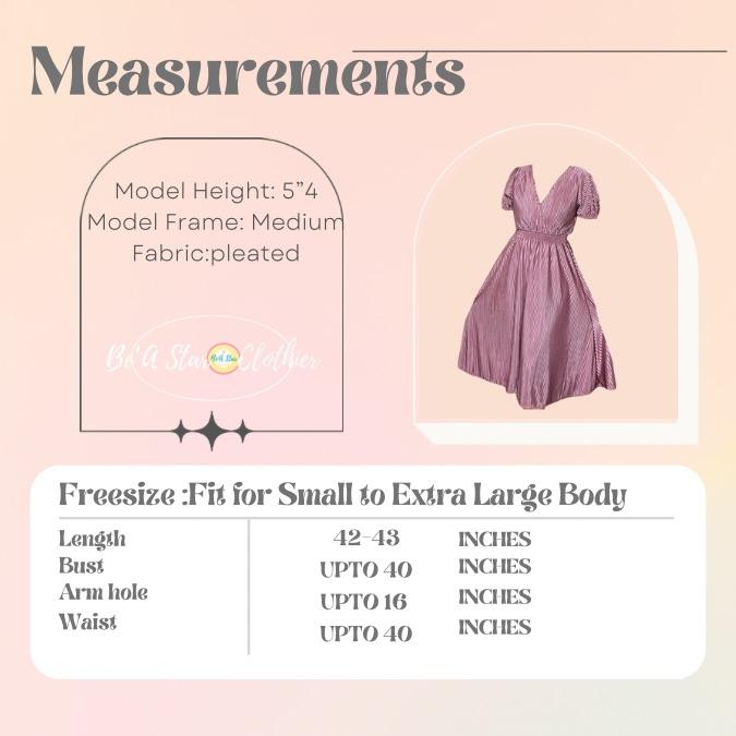 Product Introduction of BeAstar-Kamille Pleated Smocked Midi Dress With Puff Sleeves 0