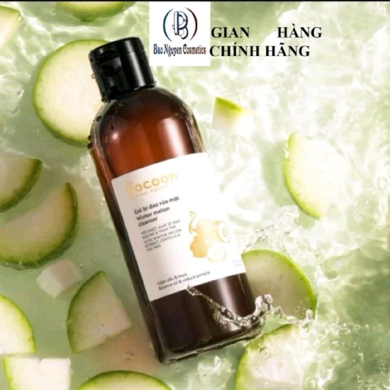 (Chính Hãng) Gel rửa mặt Bí Đao Cocoon, 310ml, giúp giảm dầu mụn Skincare Đường Trà