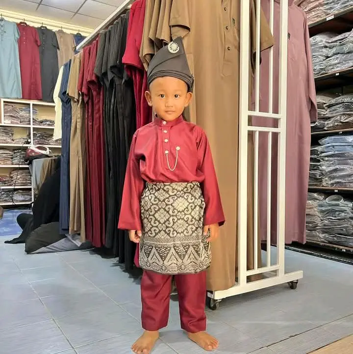 ชุดกรุตาเด็กชุดรายาเด็กใหม่ล่าสุด