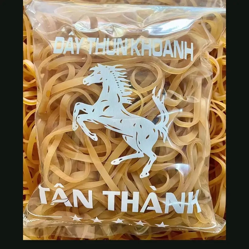 [Bịch500g]Dây thun bản lớn, bản to,dây thun sợi phở dày 5mm, đường kính từ 50mm đến 100mm 4
