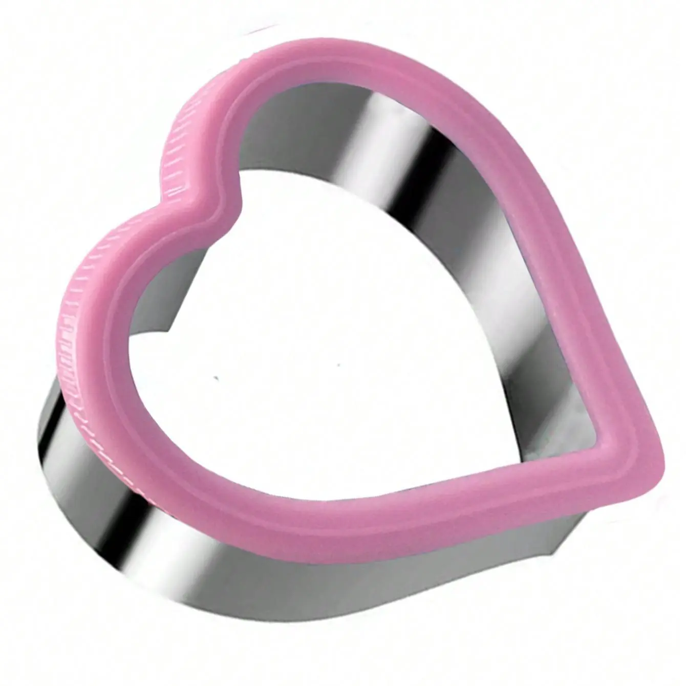 Heart Shaped Cookie Cutter, 1 Count Stainless Steel Cookie Mold, Baking Mold for Cake, Cookie, Pastry, Chocolate, Biscuit, Cake Decorating Tool