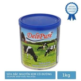 Combo 6 lon sữa đặc có đường Delipure nhập khẩu Malaysia loại 1kg 3
