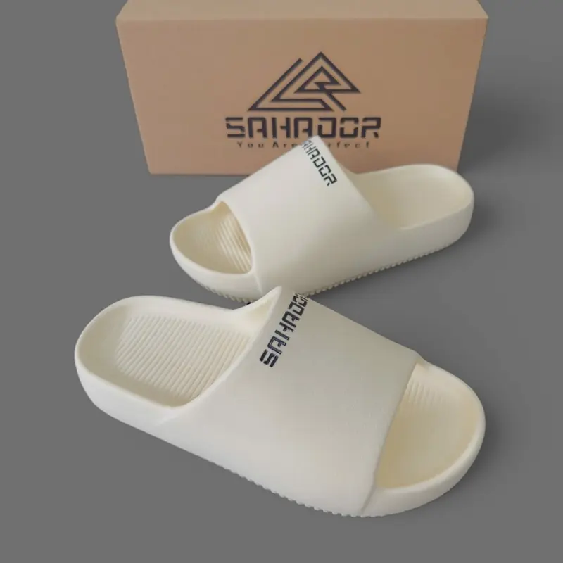 Dép quai ngang bánh mì nam nữ đúc nguyên khối SAHADOR đế cao 4cm siêu êm nhẹ chống trơn trượt DC07 7