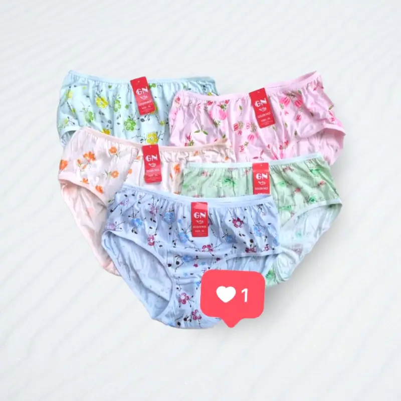 6pcs Celana Dalam Wanita Golden Nick 937s | Cd Wanita Bahan Katun Motif Isi 6Pcs 4