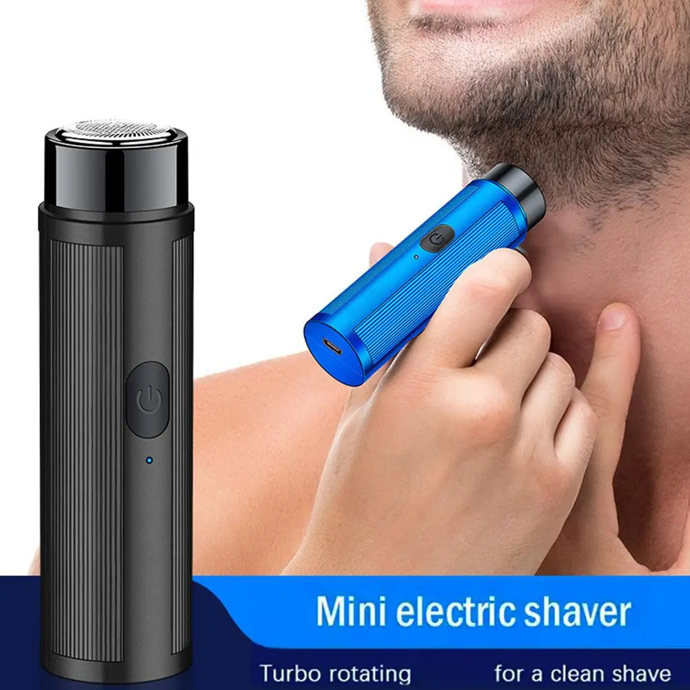 Mini Portable Electric Shaver For Men Rechargeable Portable Electric Razor Beard USB Charging Men's Shavers