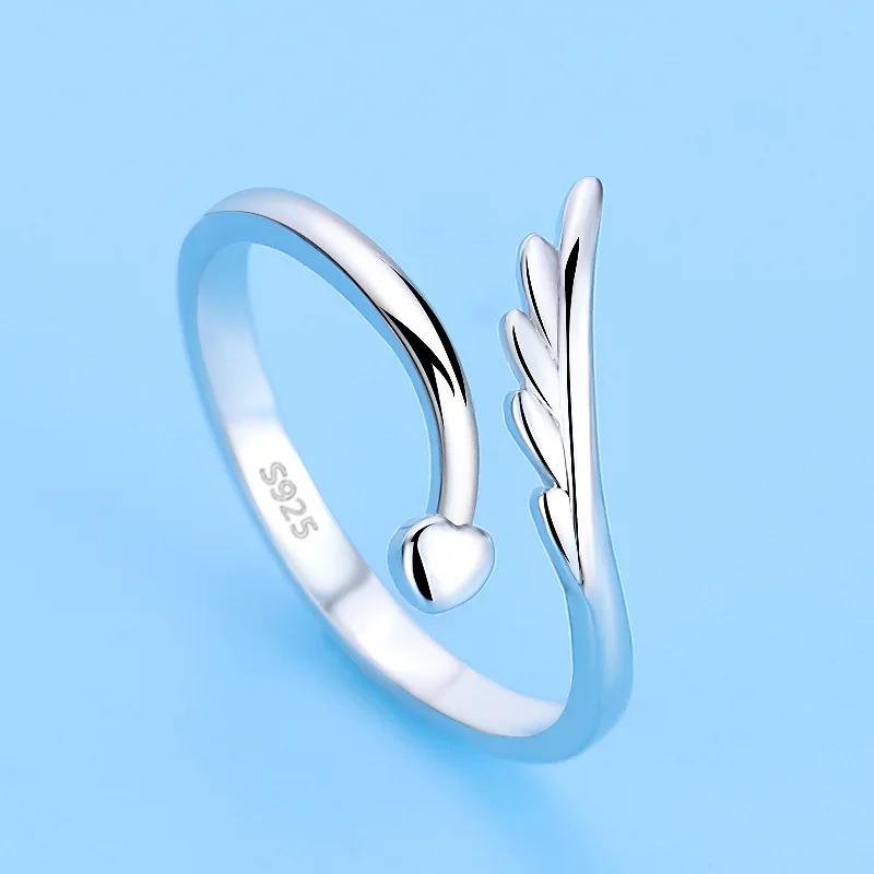 Nhẫn Bạc Sterling 925, Bán Chạy, Zircon AAA, Có Thể Điều Chỉnh, Thiết Kế Đơn Giản, Thời Trang, Tinh Tế, Dành Cho Phụ Nữ, Phụ Kiện Trang Sức, Thích Hợp Cho Tiệc Cưới, Tuyệt Vời Làm Quà Tặng 4
