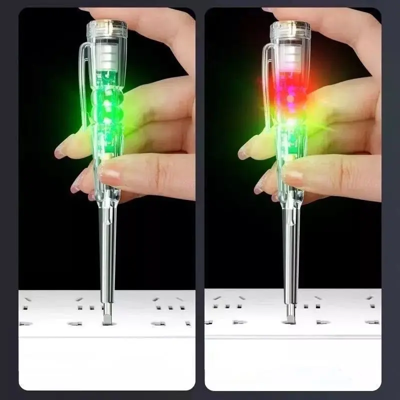 Obeng Tester TesPen Obeng Tes with Indicator Dual LED