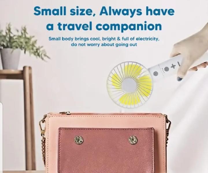 PORTABLE KIPAS 4 IN 1 MULTIFUNGSI FAN MULTIFUNCTION TRAVELING BISA POWERBANK SPEAKER FLASHLIGHT 2