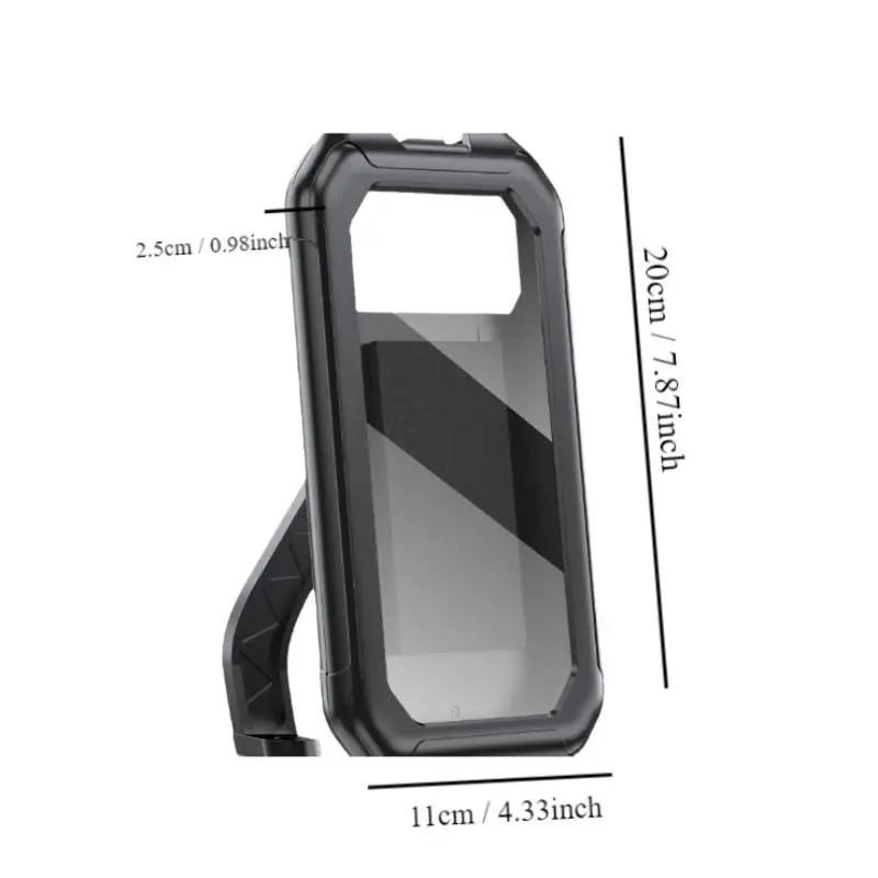 360 Degree Rotating Waterproof Phone Holder, Multifunctional Cycling Phone Holder, Universal Phone Accessories for Bike, Electric Bicycles & Motorcycle 1
