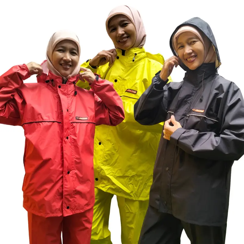 Size M Jas Hujan SUNFLOWER 100% ORIGINAL Waterproof Ringan Anti robek 0