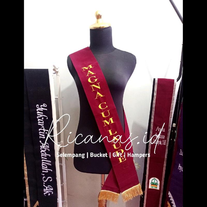 Selempang Wisuda Rumbai 2