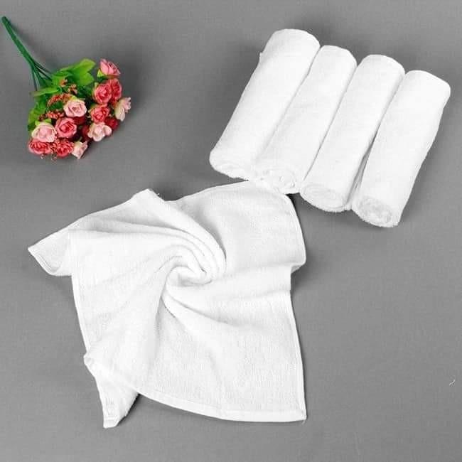 Product Introduction of 10 Khăn Trắng Vuông Cotton loại dày 3