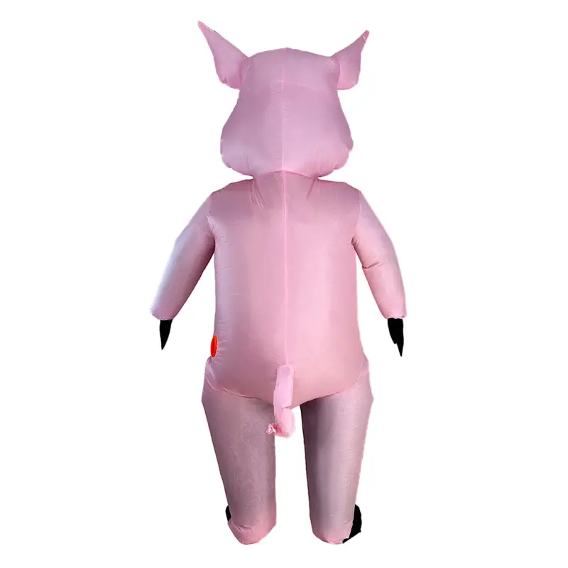 Inflatable Pig Costume, Cute Inflatable Pig Clothing, Funny Inflatable Costume for Halloween, Christmas, Birthday Party, Cosplay, Party Supplies, Menswear 6