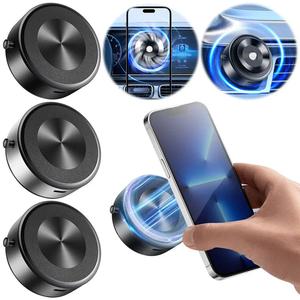 Air Suction Magnetic Car Phone Holder Car Mount Vacuum Magnetic Phone Holder for iPhone 15/Pro/Pro Max/14/13/12