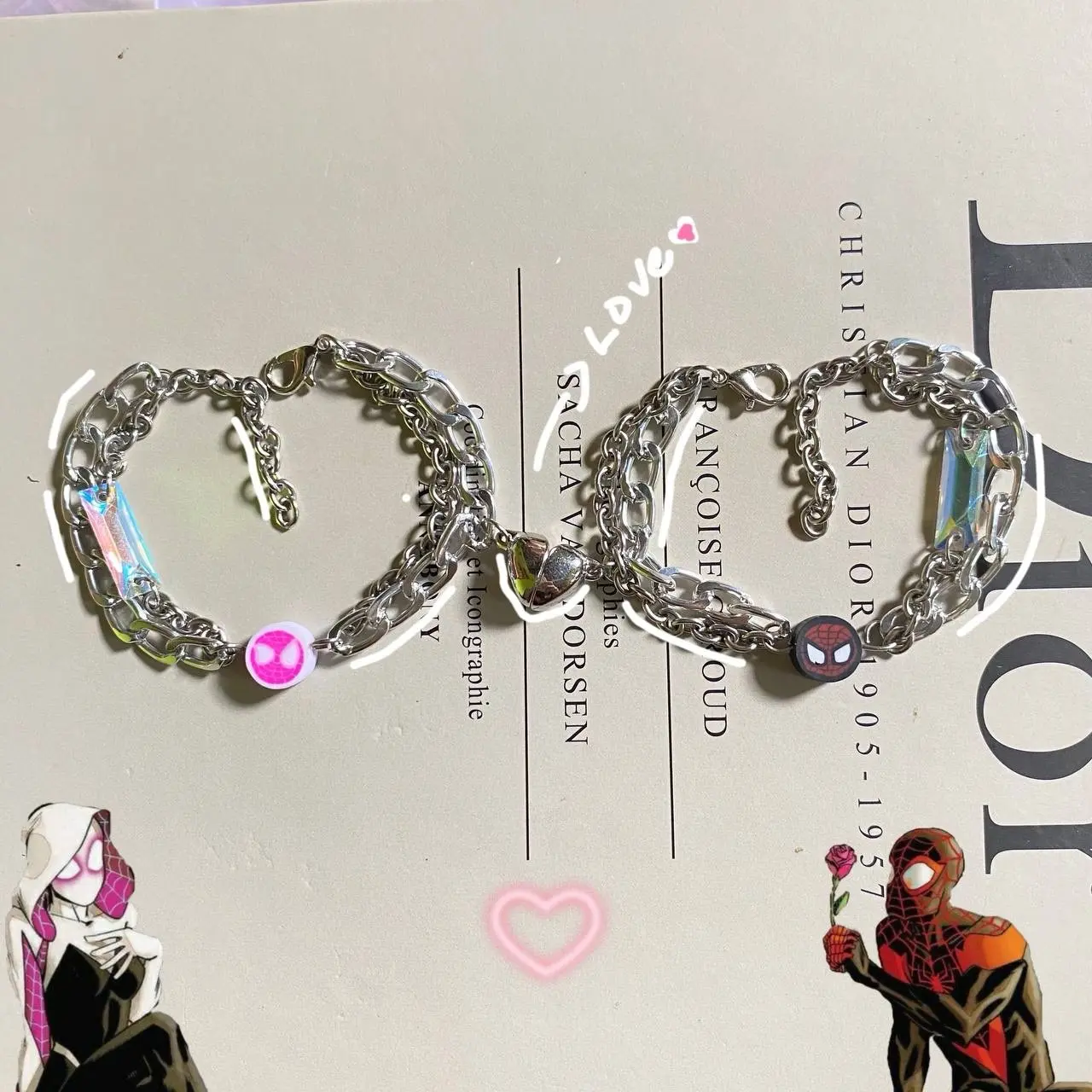 Gelang couple spiderman | Matching bracelet| Gelang couple pasangan