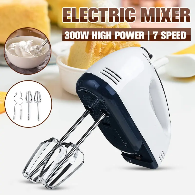 Hand Mixer Mixer baking mixer egg beater 7 Speed Portable Electric Egg Beater Blender baking mixer blender mix Stir