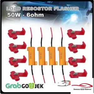 Alat tahanan Resistor Flasher Lampu LED Sein Mobil untuk led Sein kedip normal