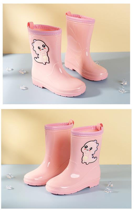 Product Introduction of Meimei Bear Waterproof Children's Rain Boots Girls Mid-Calf Length Non-Slip Cartoon Rain Shoes Kids Student Shoes Baby Rain Boots Rubber Shoes 15