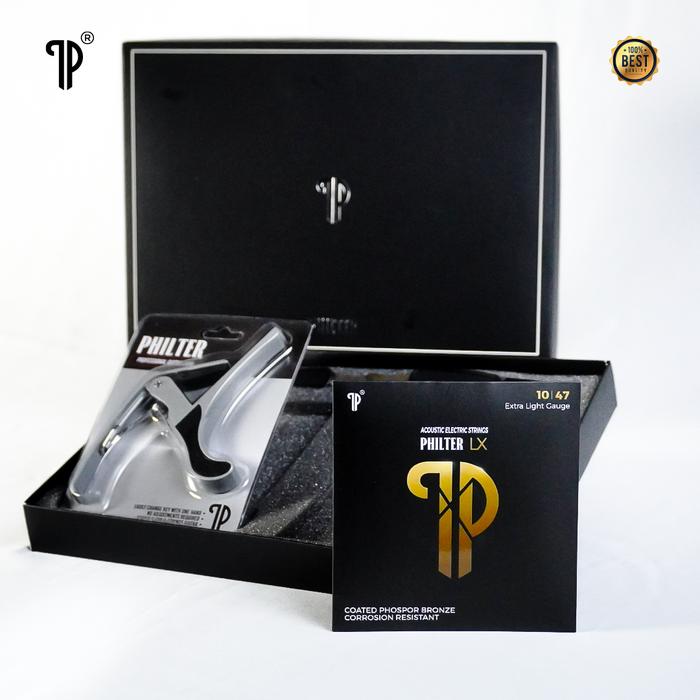 Promo [Philter Signature Bundle] Senar Gitar Akustik Philter String ...