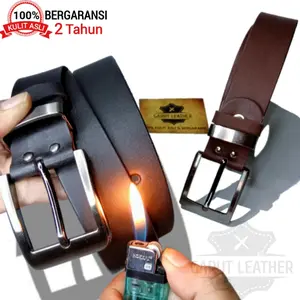 Sabuk Kulit Pria/Ikat Pinggang Pria Kulit Asli/Ikat Pinggang Pria Jumbo Laki-laki