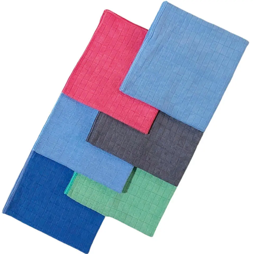 (COMBO 5)Khăn 50 X 55(cm)Khăn chuyên dụng lau xe oto ,lau kính ,nội thất,lau bếp... khăn ko đổ sợi ,thấm hút nước tốt,có móc treo tiện lợi khăn  lau khăn  lau đa năng Làm Sạch