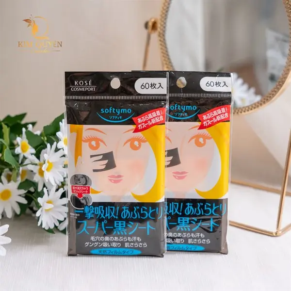 GIẤY THẤM DẦU KOSE 60 TỜ/ 150 TỜ NHẬT BẢN