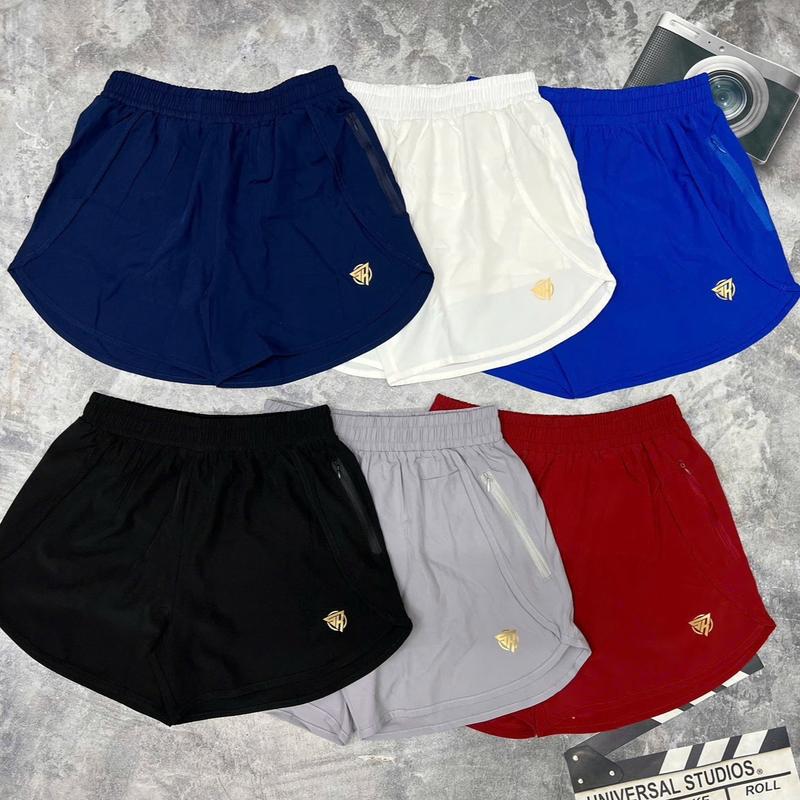 Quần đùi 2 lớp bigsize nữ SK từ 50-95kg Tập Gym - Cầu Lông - Pickleball - Chạy Bộ chất dù siêu nhẹ thoáng mát hút mồ hôi