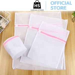 Keranjang Laundry H1075 Perlengkapan Rumah Tas Kantong Jaring Untuk Pakaian Bra Mesin Cuci Pelindung Aman