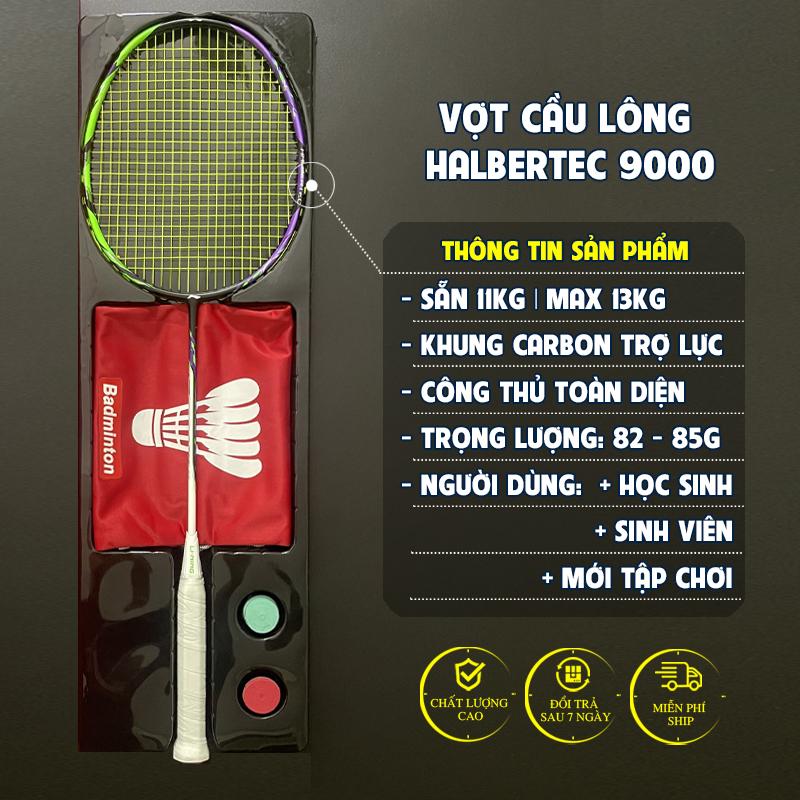 Vợt Cầu Lông Bản Full Hộp (Căng Dây Trợ Lực + Quấn Cán + Túi Đựng + Vòng Tay) Sport Cán Vợt