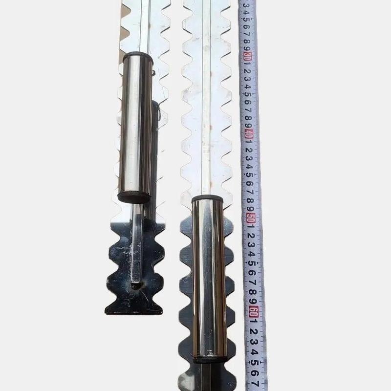  Bàn Răng Cưa Bay Răng Cưa Ốp Lát Inox Bàn Gạt Keo Dán Gạch Bàn Gạt Răng Cưa Inox Dài 60cm 80cm Dày 1,4mm Hàng Đẹp Giá Tốt 