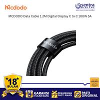 Gambar MCDODO CA-1100 100W 5A USB C Cable with Digital Display C to C for Fast Charging & Data Sync dari Sentra Digital Kota Surabaya 3 Tokopedia