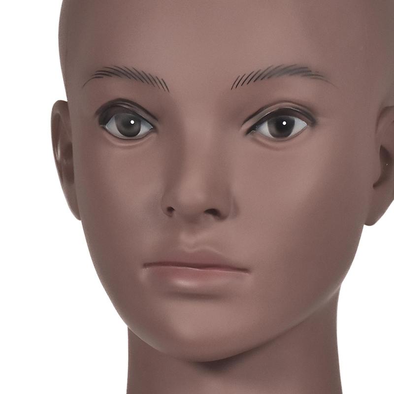 Product Introduction of Cosmetology Wig Making Training Bald Mannequin Head Model Stand Rack,Durable Materials 2