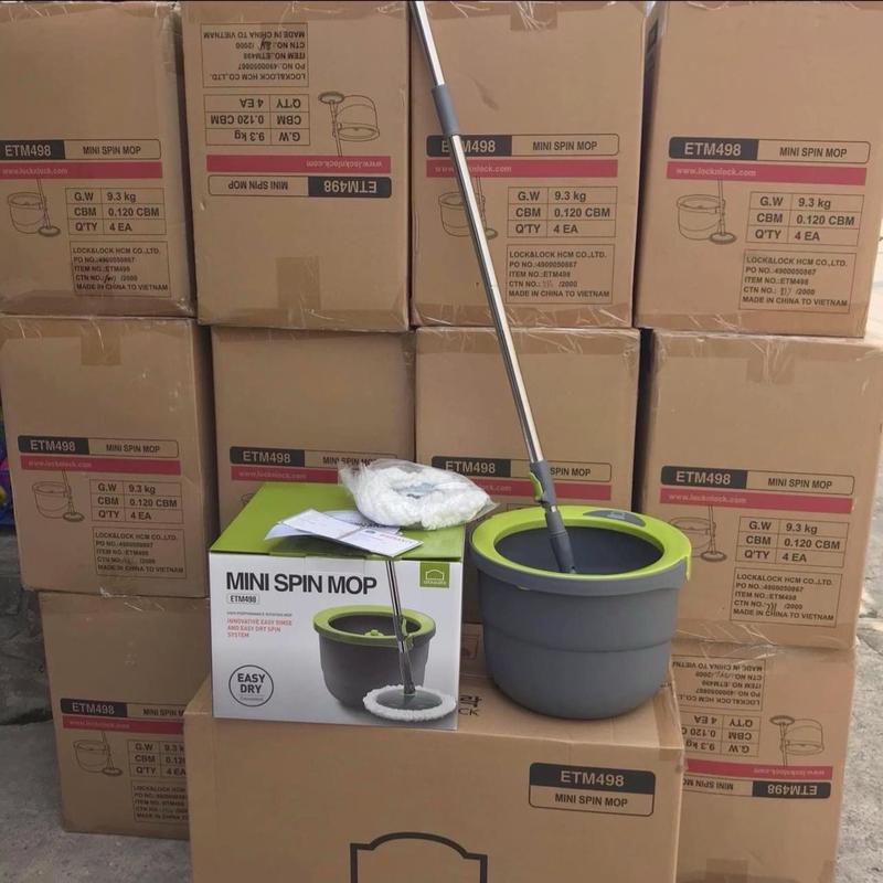 Bộ lau nhà Mini Lock Lock ETM498/ ETM498MINT Lau Sàn Cây Lau Nhà Làm Sạch