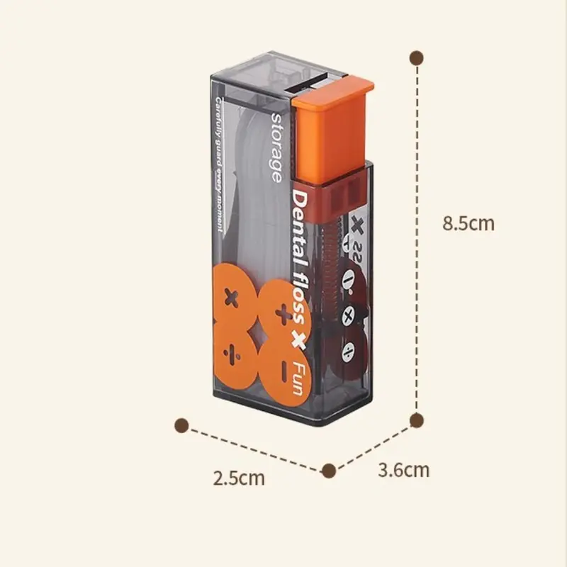 Hộp Đựng Chỉ Nha Khoa Di Động, Dụng Cụ Sắp Xếp Chỉ Nha Khoa Tự Động Chăm Sóc Vệ Sinh Răng Miệng Mới Với 10 Miếng, Dụng Cụ Phân Phối Chỉ Nha Khoa Tiện Lợi Cho Ngoài Trời Nữ Women 2