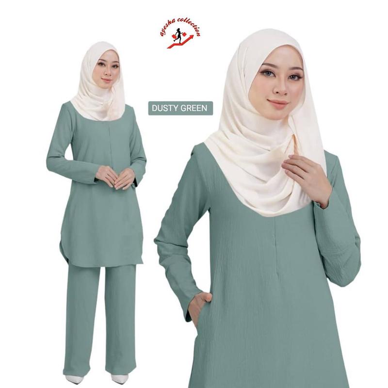NEW SUIT ARIVAL SIDE POCKET MATERIAL ITALIAN COTTON MUSLIMAH - TikTok ...